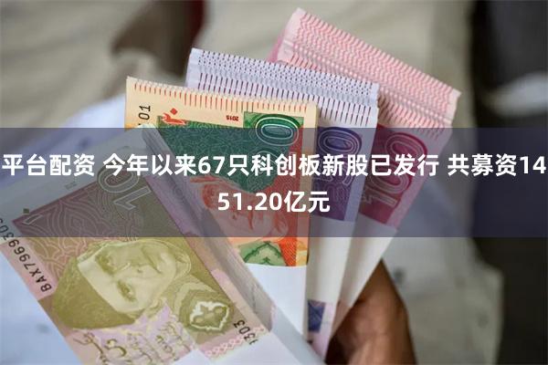 平台配资 今年以来67只科创板新股已发行 共募资1451.20亿元