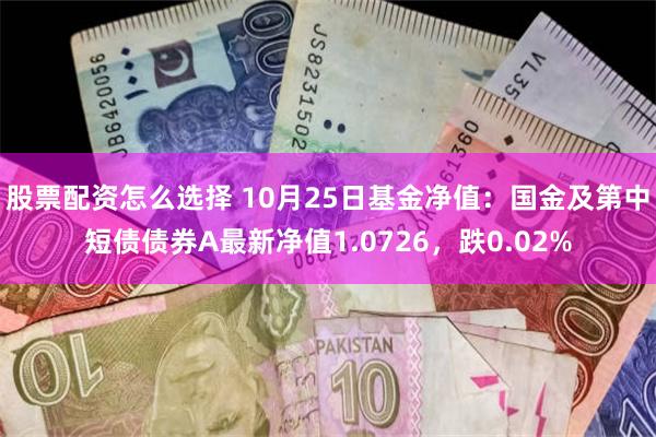 股票配资怎么选择 10月25日基金净值：国金及第中短债债券A最新净值1.0726，跌0.02%