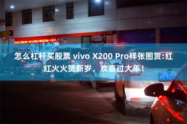 怎么杠杆买股票 vivo X200 Pro样张图赏:红红火火贺新岁，欢喜过大年！